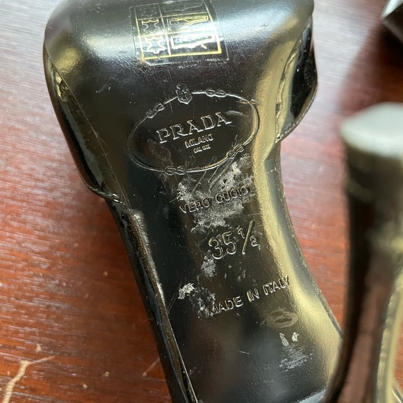 Black Prada Heels - Picture 3 of 3